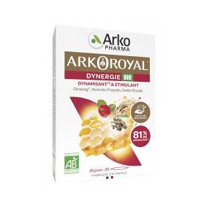 Arkopharma Arko Royal Dynergie Bio 20 Ampoules - Boîte 20 ampoules de 10 ml