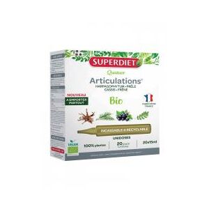 Superdiet Quatuor Articulations Bio 20 Unidoses - Boîte 20 unidoses de 15 ml