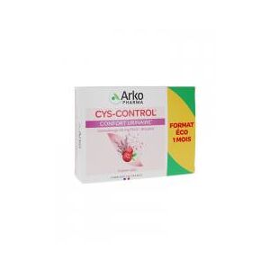 Arkopharma Cys-Control Confort Urinaire 60 Gélules - Boîte 60 gélules - Publicité