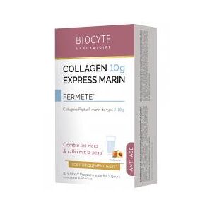 Biocyte Collagen Express Marin Anti-Âge Fermeté 10 Sticks - Boîte 10 sticks de 5 g