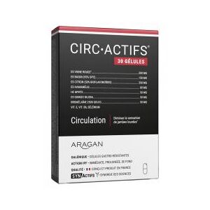 Aragan Synactifs CircActifs 30 Gélules - Boîte 30 gélules - Publicité