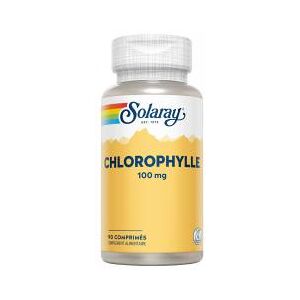 Solaray Chlorophylle 100 mg 90 Comprimes - Boîte 90 comprimes