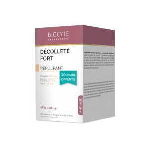 Biocyte Décolleté Fort 180 Gélules - Boîte 180 gélules - Publicité