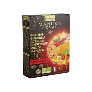 Santarome Manuka Royal Énergie Boostee Bio 20 Ampoules - Boîte 20 ampoules de 10 ml
