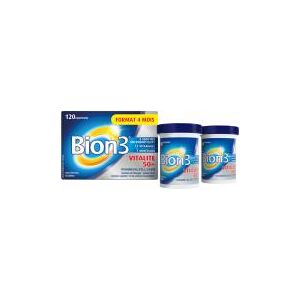 Bion 3 Vitalite 50+ 120 Comprimes - Pot 120 comprimes