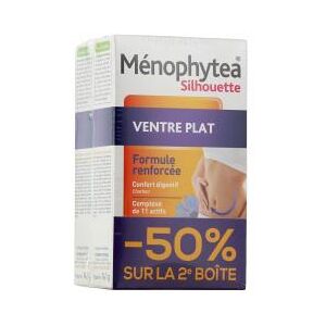 Nutreov Menophytea Silhouette Ventre Plat Lot de 2 x 30 Gelules - Lot 2 x 30 gelules