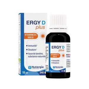 Nutergia Ergy D Plus 15 ml - Flacon 15 ml