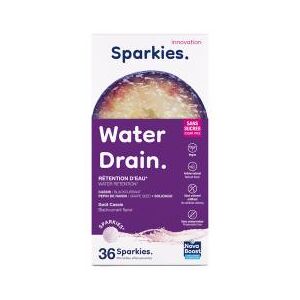 Sparkies Water Drain 36 Microbilles Effervescentes - Boîte 36 microbilles effervescentes