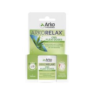 Arkopharma Arkorelax CBD Flexi-Doses 60 Mini Comprimés Sublingaux - Boîte