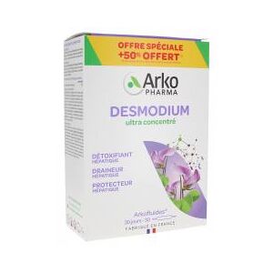 Arkopharma Arkofluides Desmodium 20 Ampoules + 10 Ampoules Offertes - Boîte 30 ampoules de 10 ml