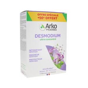 Arkopharma Arkofluides Desmodium 20 Ampoules + 10 Ampoules Offertes - Boîte 30 ampoules de 10 ml