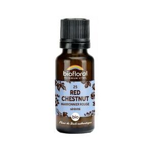 Biofloral Granules 25 Red Chestnut - Marronnier Rouge Bio 19,5 g - Flacon 19,5 g