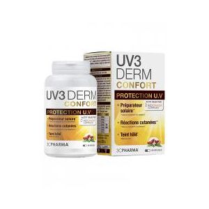 3C Pharma UV3 Derm Confort 60 Gélules - Pot 60 gélules - Publicité
