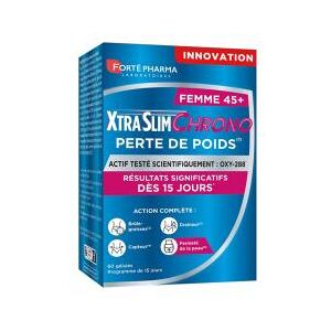 Forte Pharma XtraSlim Chrono Perte de Poids Femme 45+ 60 Gelules - Boîte 60 gelules