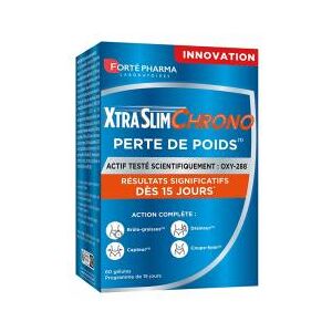 Forte Pharma XtraSlim Chrono Perte de Poids 60 Gelules - Boîte 60 gelules