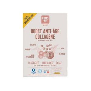 Nutrivie Boost Anti-Âge Collagene 20 Ampoules - Boîte 20 ampoules de 10 ml