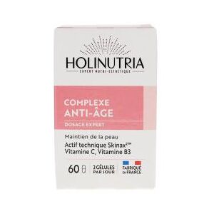 Holinutria Complexe Anti-Âge 60 Gelules - Pot 60 gelules