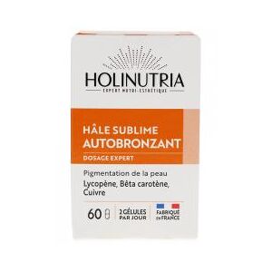 Holinutria Hale Sublime Autobronzant 60 Gelules Pot 60 gelules