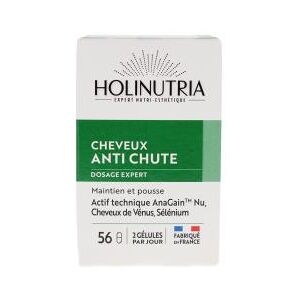 Holinutria Cheveux Anti Chute 56 Gélules - Pot 56 gélules