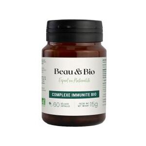 Beau & Bio Complexe Immunite 60 Gelules - Pot 60 gelules