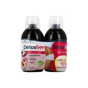 Les 3 Chenes Detoxlim Perte de Poids Lot de 2 x 500 ml - Lot 2 x 500 ml