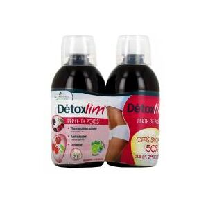 Les 3 Chênes Détoxlim Perte de Poids Lot de 2 x 500 ml - Lot 2 x 500 ml - Publicité