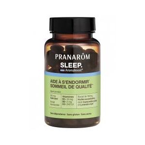Pranarôm Aromaboost Sleep - Sommeil 60 Capsules - Pot 60 capsules