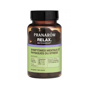 Pranarôm Aromaboost Relax - Detente 60 Capsules - Pot 60 capsules