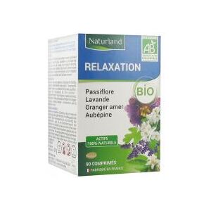 Naturland Relaxation Bio 90 Comprimes - Pot 90 comprimes