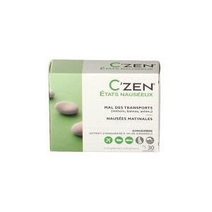 Bausch + Lomb c Zen États Nauseeux 30 Cpr - Boîte 30 comprimes