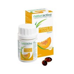 Naturactive Huile de Pépins de Courge 60 Gélules - Boîte 60 capsules