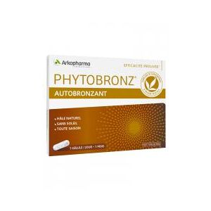 Arkopharma Phytobronz Autobronzant - 30 Gel. - Boîte 30 gelules