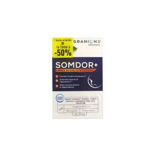 GRANIONS Somdor+ 2x30 comprimés - Lot 2 x 30 comprimés - Publicité