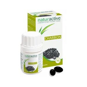 Naturactive Charbon Végétal 28 Capsules - Boîte 28 gélules