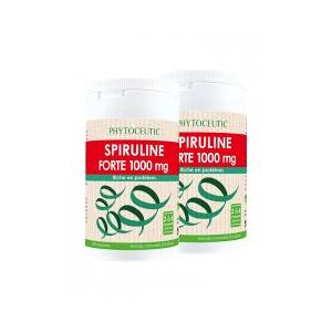 Phytoceutic Spiruline Forte 1000 mg Lot de 2 x 100 Comprimes - Lot 2 x 100 Comprimes