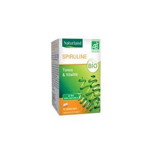 Naturland Spiruline Bio 75 Végécaps - Boîte 75 végécaps - Publicité