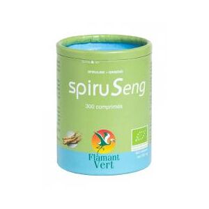Flamant Vert Spiruseng Bio 300 Comprimes de 500 mg - Pot 300 comprimes