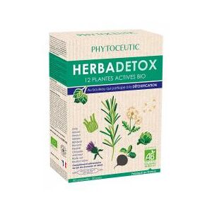 Phytoceutic Phytoc Bio Herbadetox 20Ampx10Ml - Boîte 20 ampoules de 10 ml