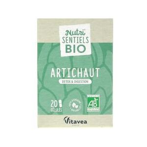 Vitavea Nutrisante Artichaut Bio - Flacon 20 gelules