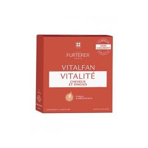 René Furterer Vitalfan Vitalité Cheveux et Ongles - Complément Alimentaire Cheveux et Ongles - Vitalfan - Boîte 30 capsules - Publicité