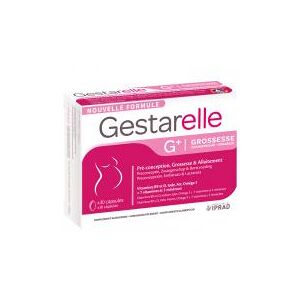 Laboratoires Iprad Gestarelle G+ Grossesse 30 Capsule Gestarelle G+ Pre-Conception Grossesse et Allaitement 30 Capsules - Boîte 30 capsules