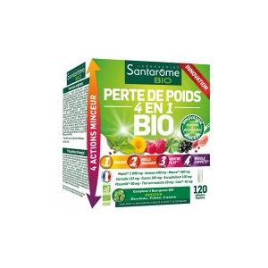 Santarome Perte de Poids 4 en 1 Bio (120 Gélules) - Boîte 120 gélules