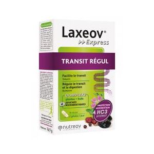 Nutreov Laxeov Express Transit Régul 30 Gélules - Boîte 30 gélules