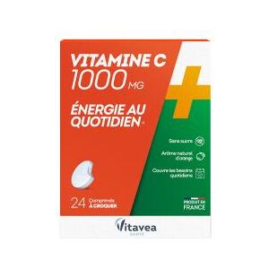 Vitavea Vitaminec 1000 mg - Boîte 2 tubes de 12 comprimés - Publicité