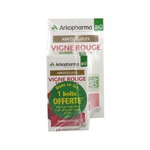 Arkopharma Arkog Vigne Rouge Bio - Lot 150+45 - Lot 150 gélules + 45 gélules - Publicité