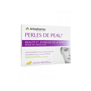 Arkopharma Perles de Peau Ah+Q10 - Blister - Boîte 30 gelules