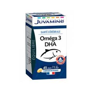 Juvamine Promesses Santé Omega 3 DHA 45 Capsules - Pot 45 capsules - Publicité