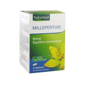 Naturland Millepertuis 75 Vegecaps - Pot 75 vegecaps