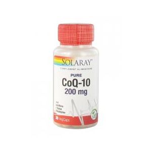 Solaray Co Q10 - 200 mg - 30 Caps. Vég. - Pot 30 Vegcaps - Publicité