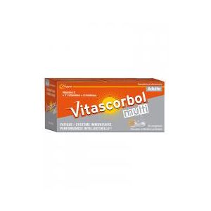 Vitascorbol Multi Adulte 30 Cpr - Boîte 30 comprimés